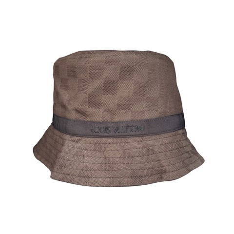 Louis Vuitton 咖色棋盤格漁夫帽