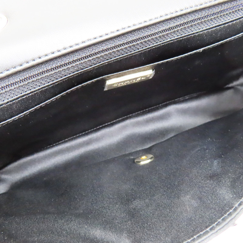 黑白亮片 COCO 25 鍊帶 肩背包 金扣-4