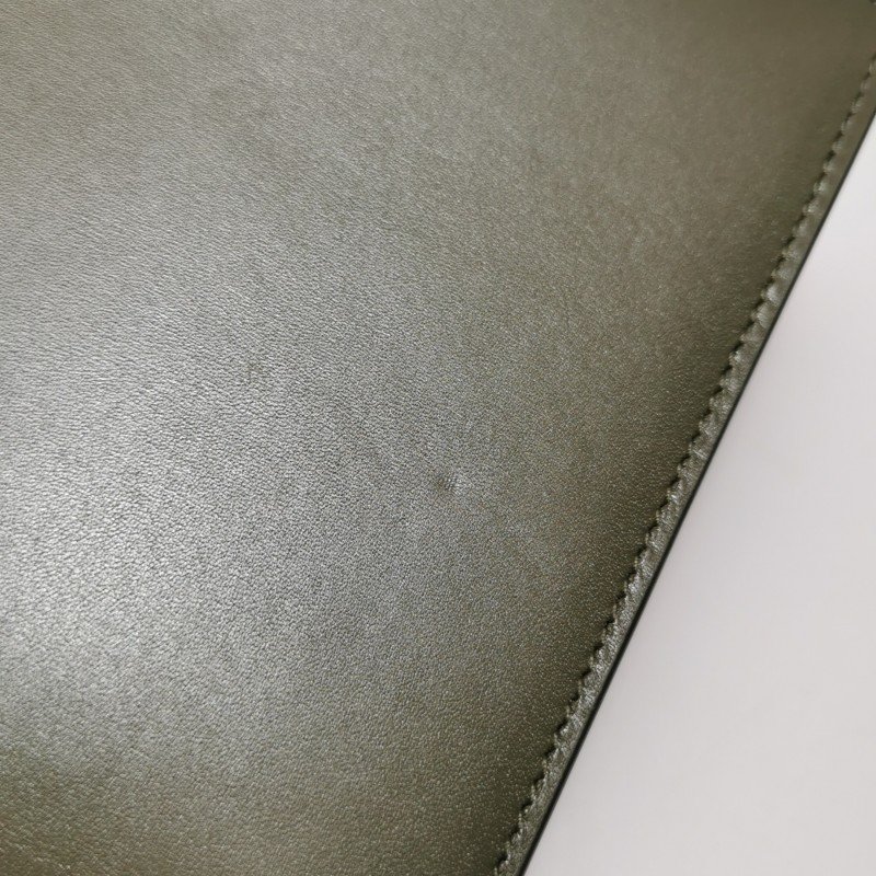 Saint Laurent Cassandra 牛皮 翻毛皮 YSL標誌 信封式翻蓋 斜背包 單肩包-14