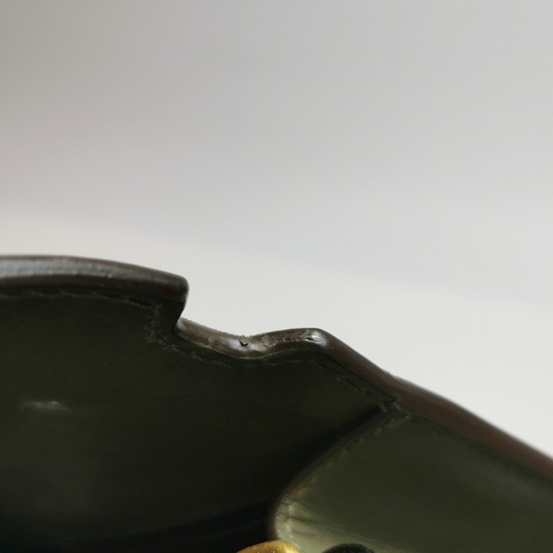 Saint Laurent Cassandra 牛皮 翻毛皮 YSL標誌 信封式翻蓋 斜背包 單肩包-22