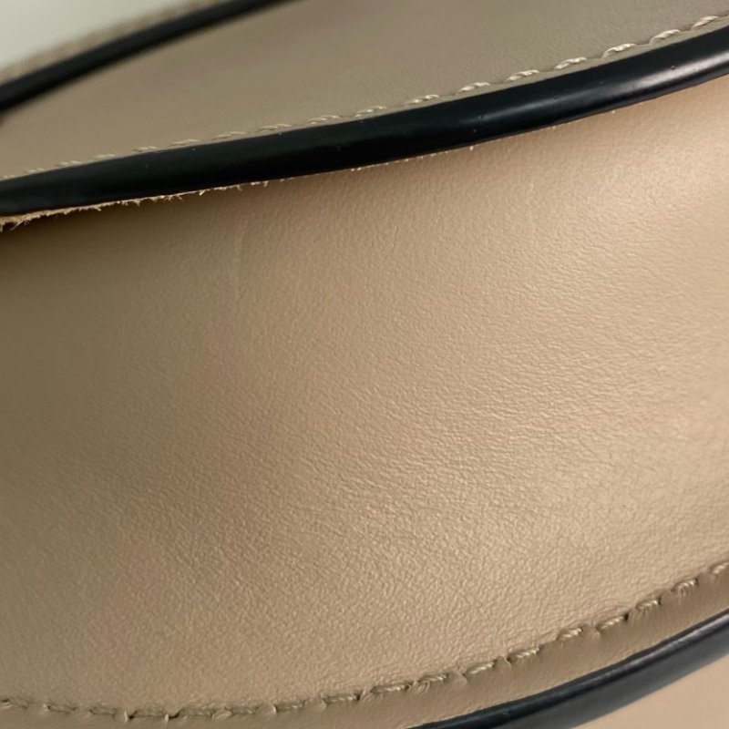 △ Loewe 羅意威 Beige Calfskin Gate Dual Shoulder Bag 淺褐色小牛皮肩背袋 - 257016481-8