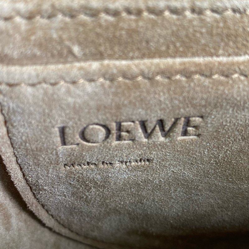△ Loewe 羅意威 Beige Calfskin Gate Dual Shoulder Bag 淺褐色小牛皮肩背袋 - 257016481-16
