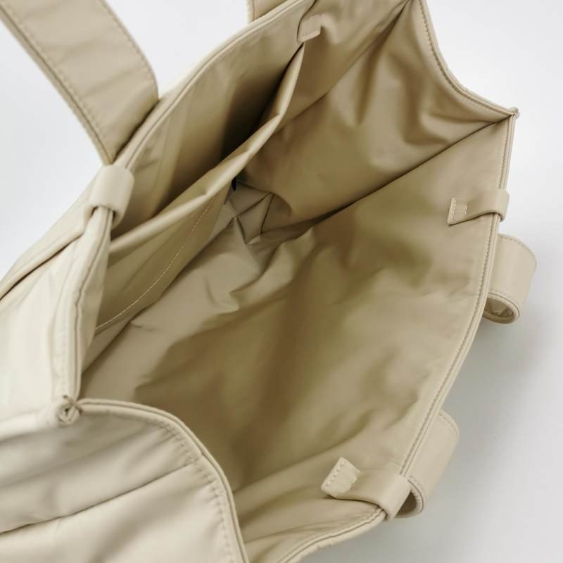 Chloe Woody 大號 尼龍布 標誌 緞帶 單肩包 手提包-6