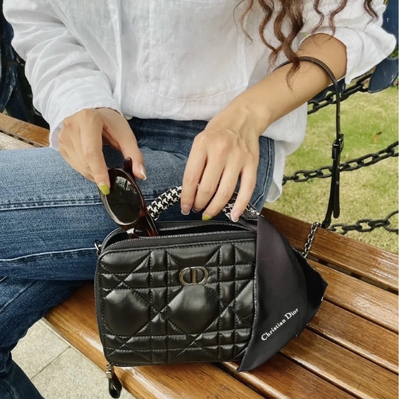 超美❤️ dior #caro #soback #相機包 #盒子包-1