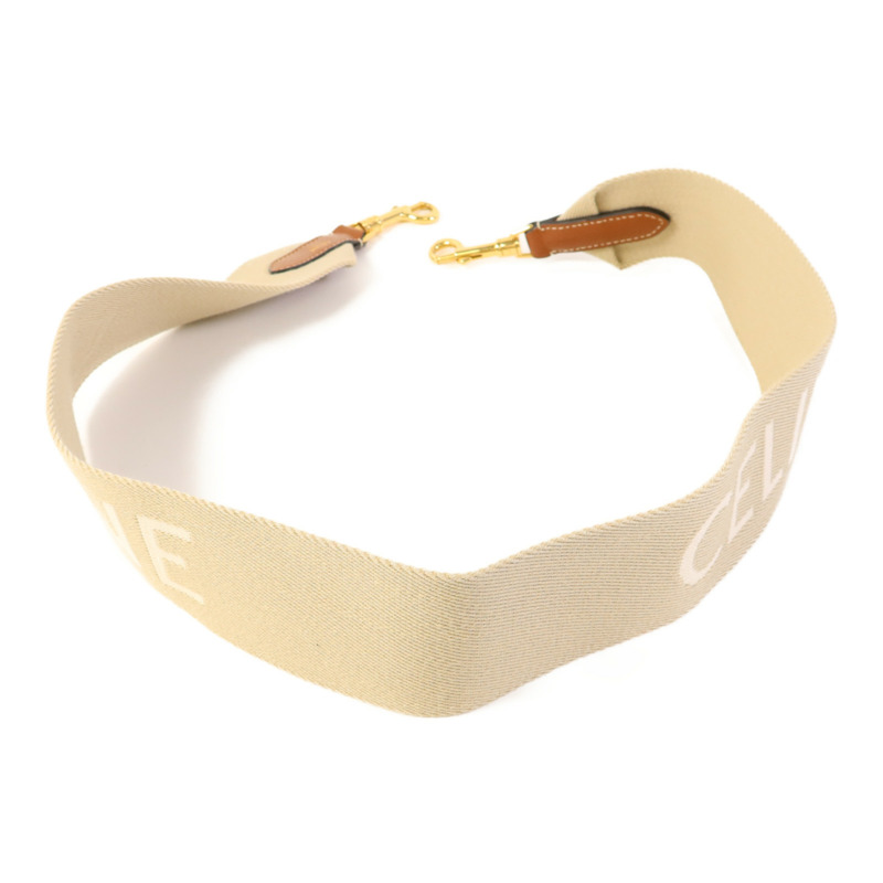 CELINE 帆布Strap金扣掛飾-3