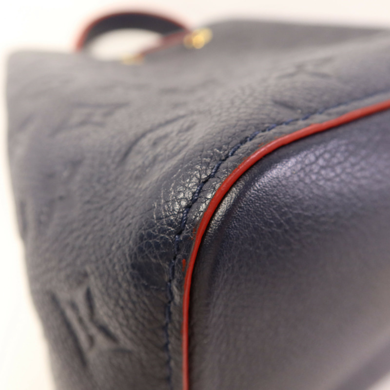 LOUIS VUITTON Monogram Empreinte Neo Noe MM金扣手挽肩背兩用袋-13