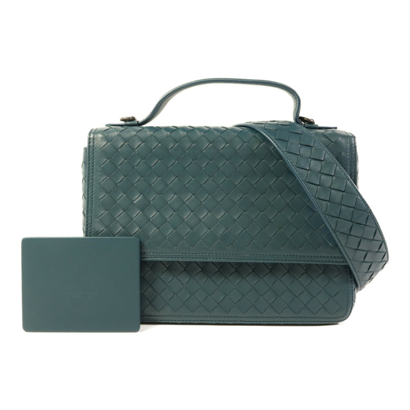 BOTTEGA VENETA 牛皮皮革Shoulder Bag手挽肩背兩用袋-0