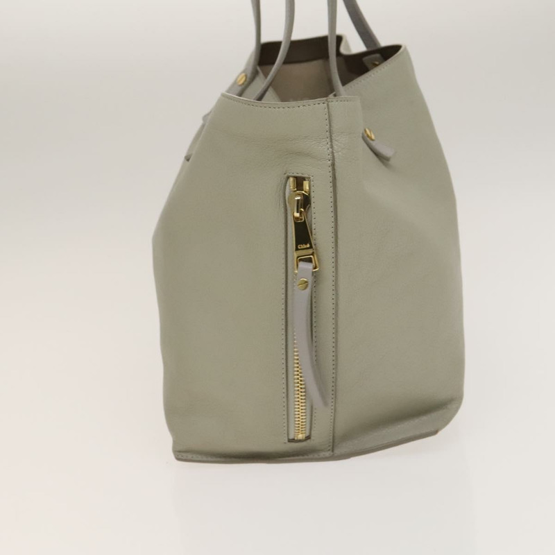 【日本直送】Chloe Dylan 手提包 皮革 金色 正品 BA4765-3