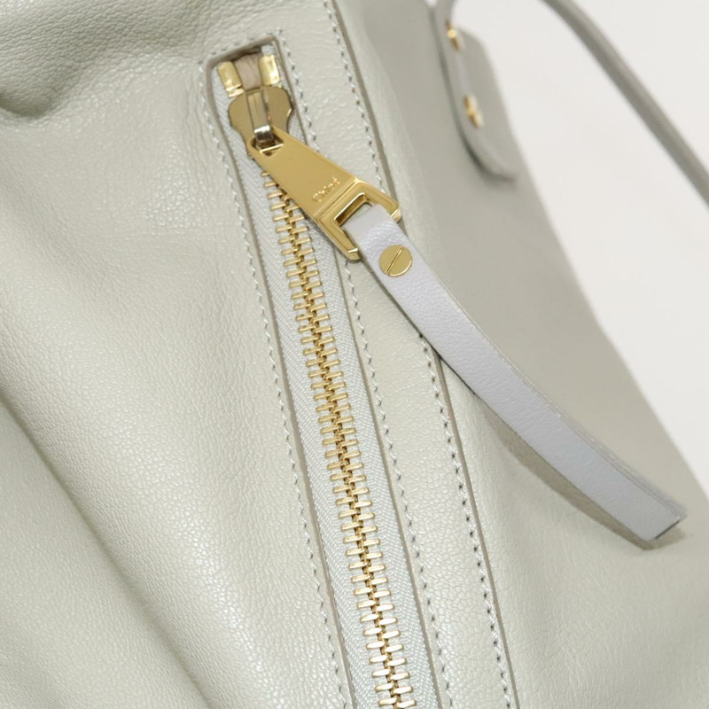 【日本直送】Chloe Dylan 手提包 皮革 金色 正品 BA4765-20