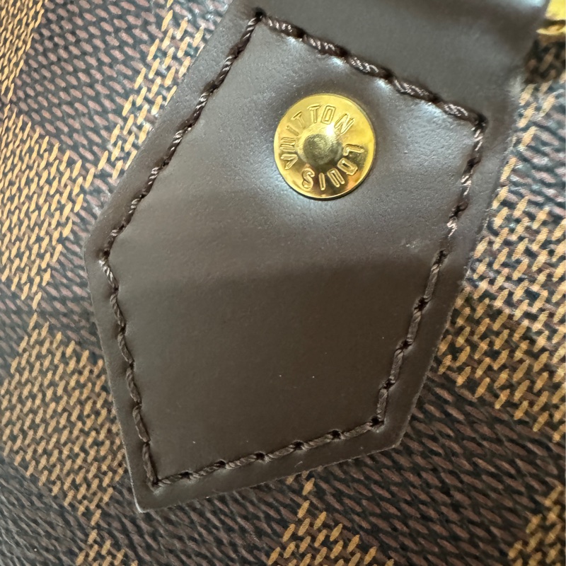 LV 咖格咖牛皮 Alma PM手提貝殼包-35