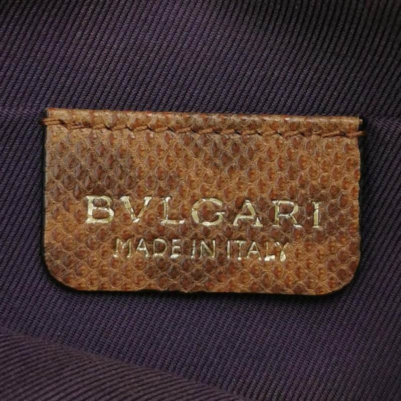 Bvlgari Serpenti Forever 蛇頭包 蜥蜴皮 拼色 蛇頭 斜背包 單肩包-6