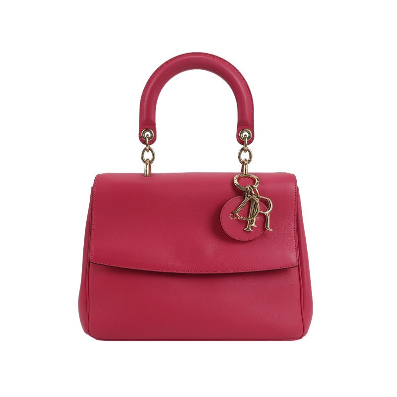 Dior Be Dior 牛皮 純色 Dior 字母 吊飾 手提包-0