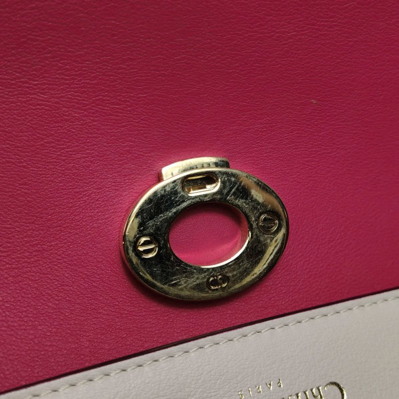 Dior Be Dior 牛皮 純色 Dior 字母 吊飾 手提包-8