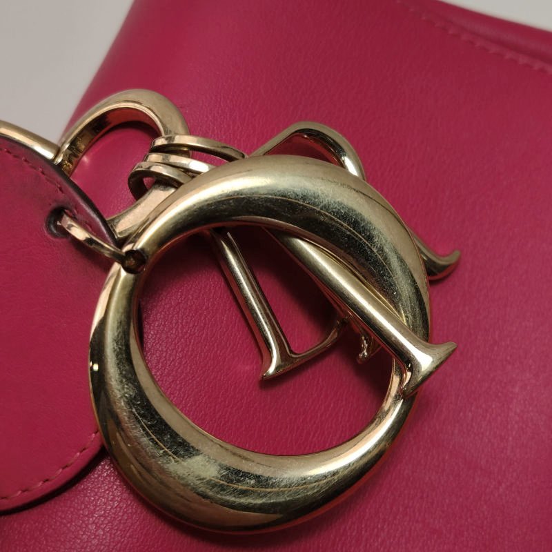 Dior Be Dior 牛皮 純色 Dior 字母 吊飾 手提包-9