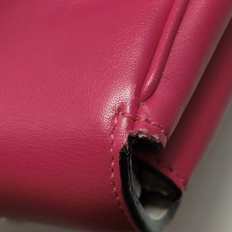 Dior Be Dior 牛皮 純色 Dior 字母 吊飾 手提包-12