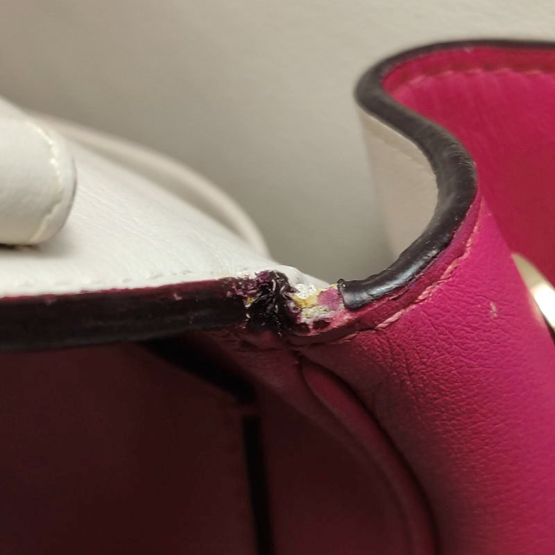 Dior Be Dior 牛皮 純色 Dior 字母 吊飾 手提包-18