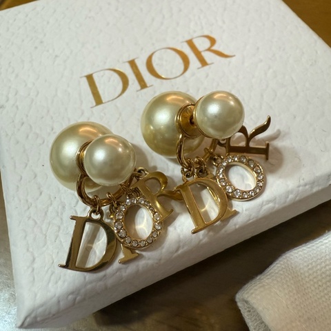 Dior Tribales 耳環  經典氣質金