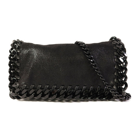 Stella McCartney 布料Chain Shoulder Bag鏈帶肩背袋