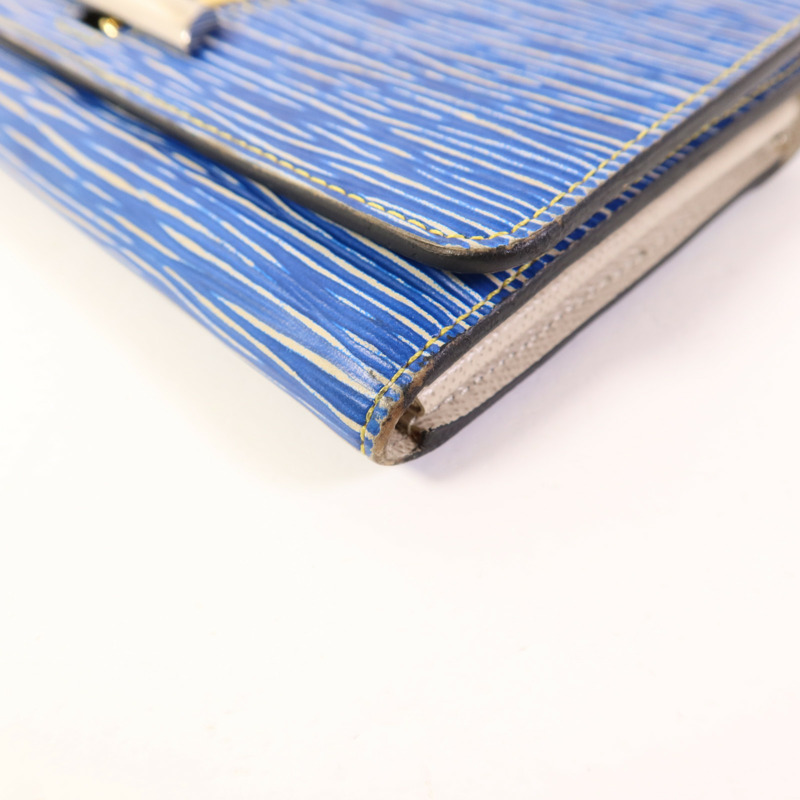 LOUIS VUITTON Epi Twist Long Wallet長錢包-9