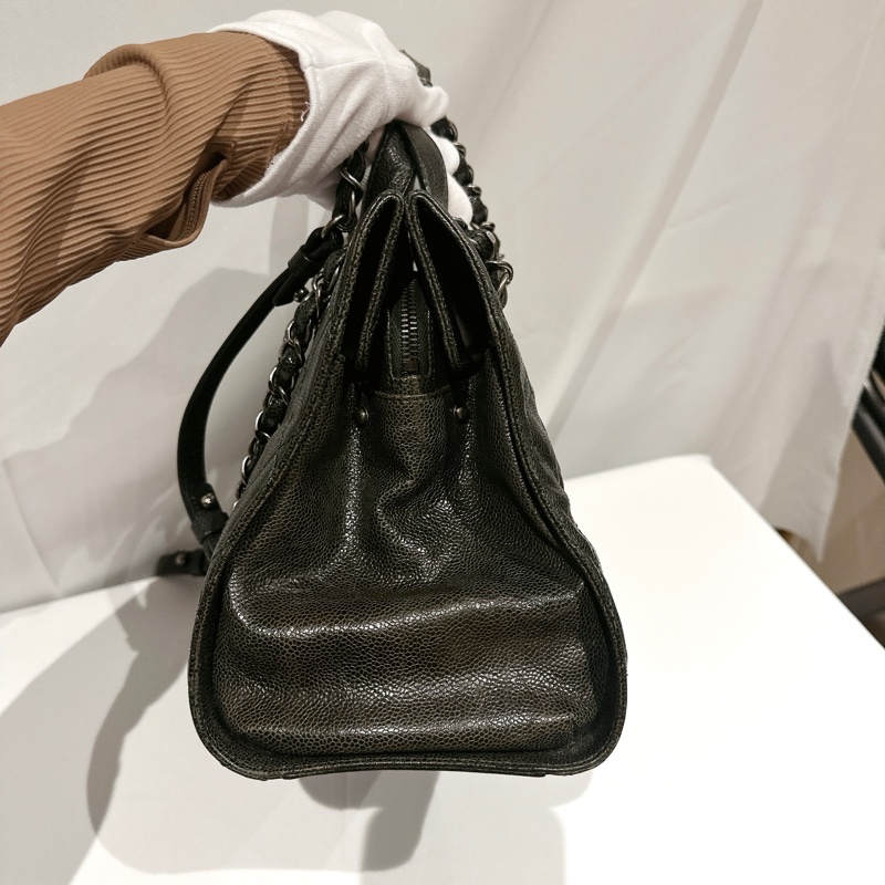 莉亞精品♡ Chanel 單肩托特包 二手美包-4