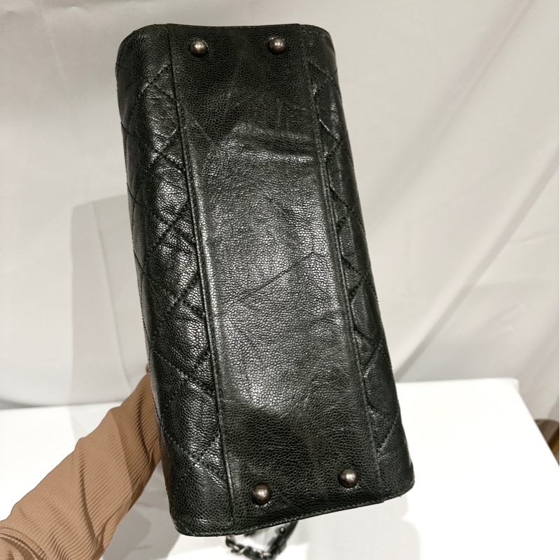 莉亞精品♡ Chanel 單肩托特包 二手美包-7