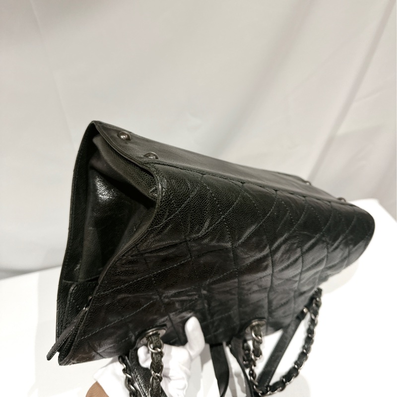 莉亞精品♡ Chanel 單肩托特包 二手美包-10