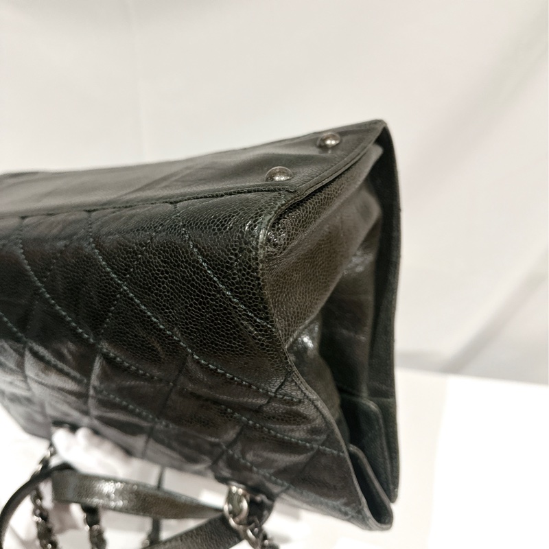 莉亞精品♡ Chanel 單肩托特包 二手美包-11