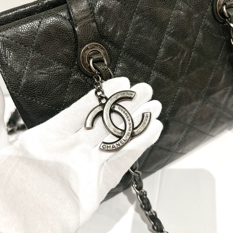 莉亞精品♡ Chanel 單肩托特包 二手美包-17