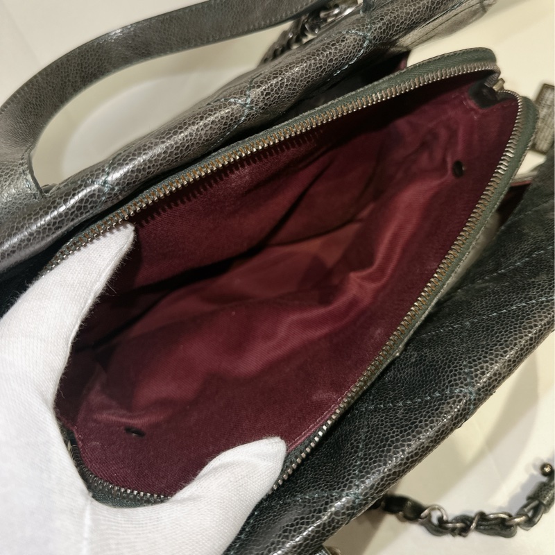 莉亞精品♡ Chanel 單肩托特包 二手美包-18