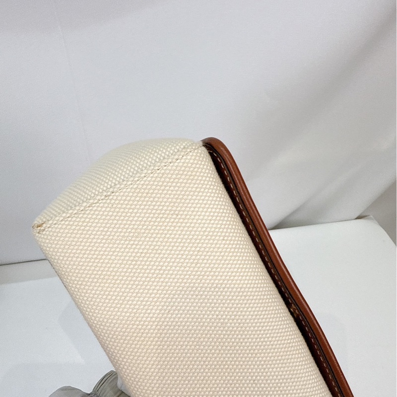 莉亞精品♡ Burberry 帆布翻蓋斜背包 二手美包-7