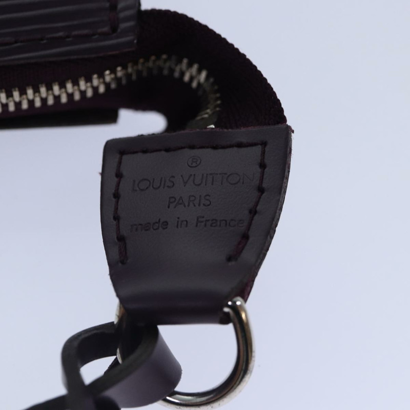 【日本直送】路易威登 Epi Pochette 配件袋紫色卡西斯 M5298K LV 正品 87605A-7