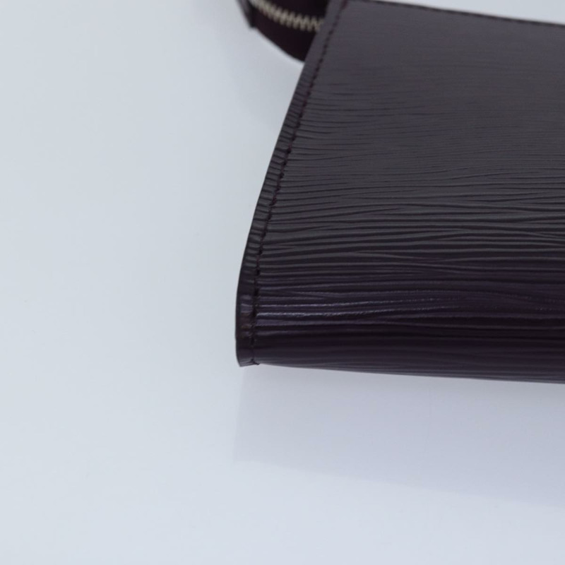 【日本直送】路易威登 Epi Pochette 配件袋紫色卡西斯 M5298K LV 正品 87605A-14