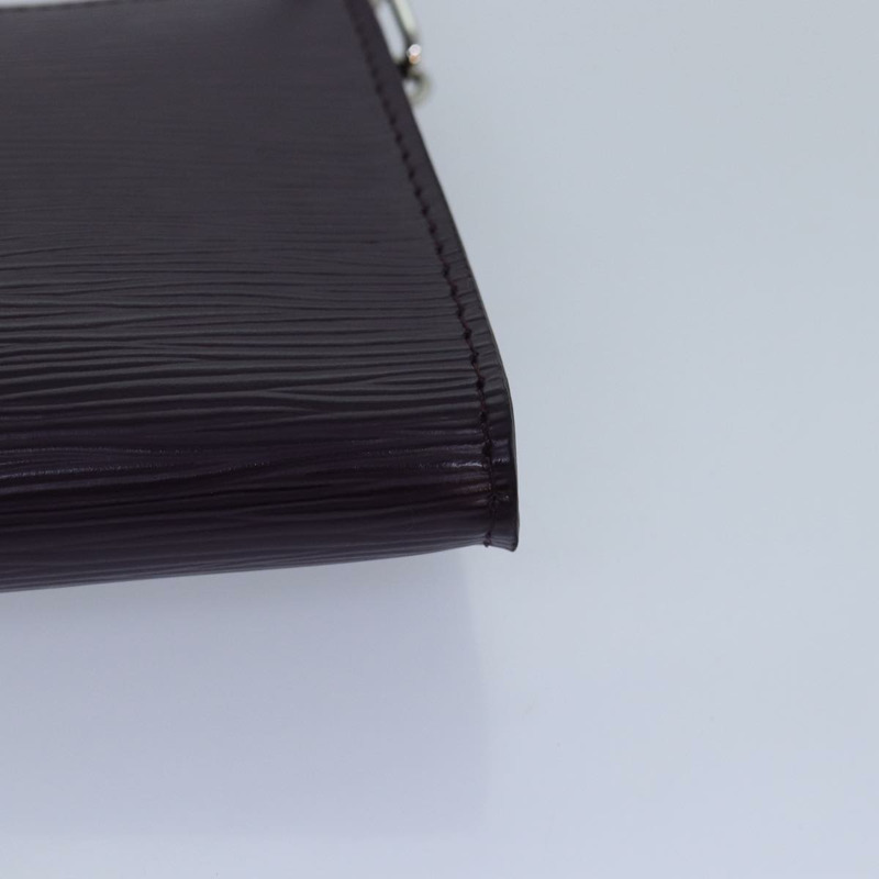 【日本直送】路易威登 Epi Pochette 配件袋紫色卡西斯 M5298K LV 正品 87605A-15