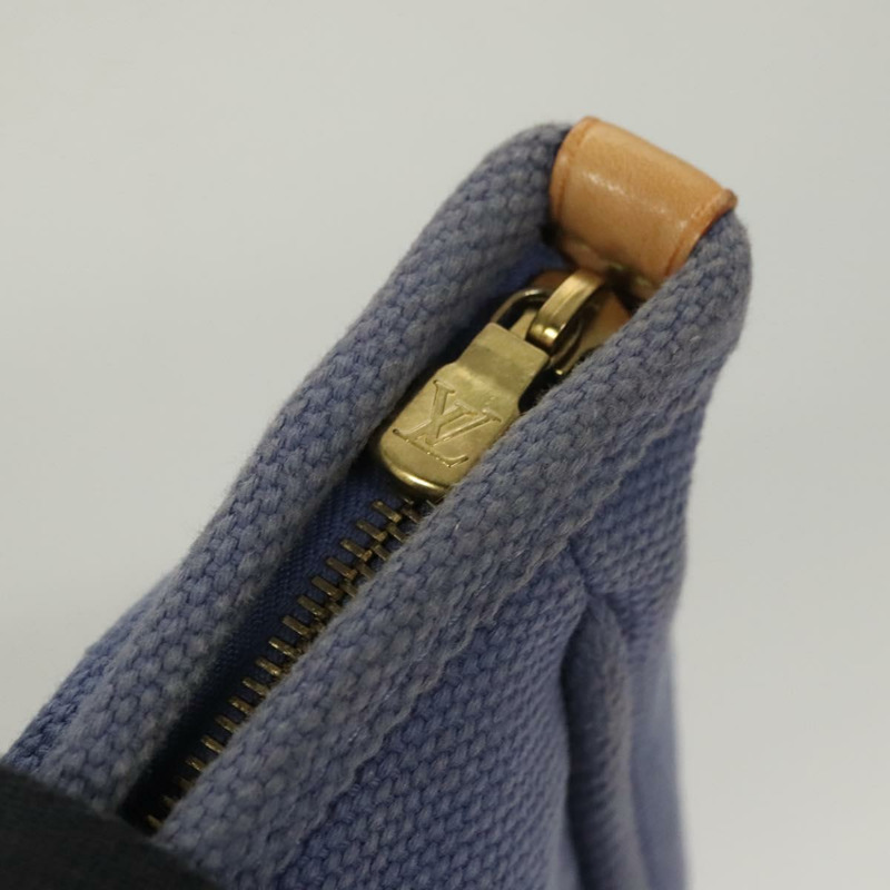 【日本直送】路易威登 Antigua Cabas 中型托特包 藍色 M40087 LV 授權 121992-14