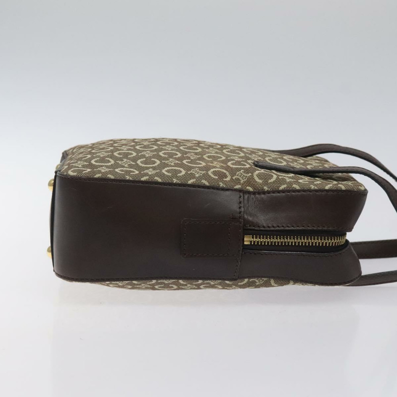 【日本直送】CELINE C Macadam 帆布手袋棕金色正品 122971-3