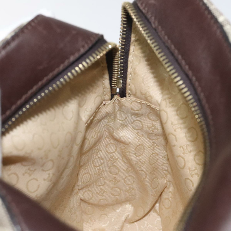 【日本直送】CELINE C Macadam 帆布手袋棕金色正品 122971-16