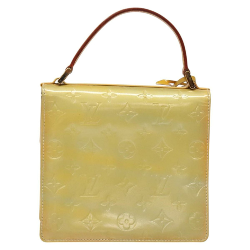 【日本直送】路易威登 Monogram Vernis Spring Street 手提包灰色 M91029 LV 授權 126386-1