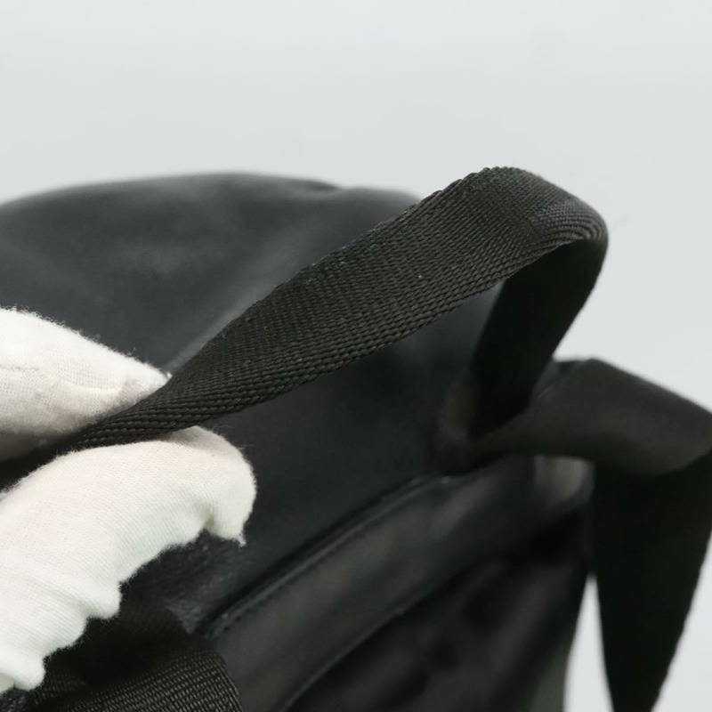 【日本直送】Salvatore Ferragamo 雙肩包 尼龍 黑色 金色 正品 126564-6