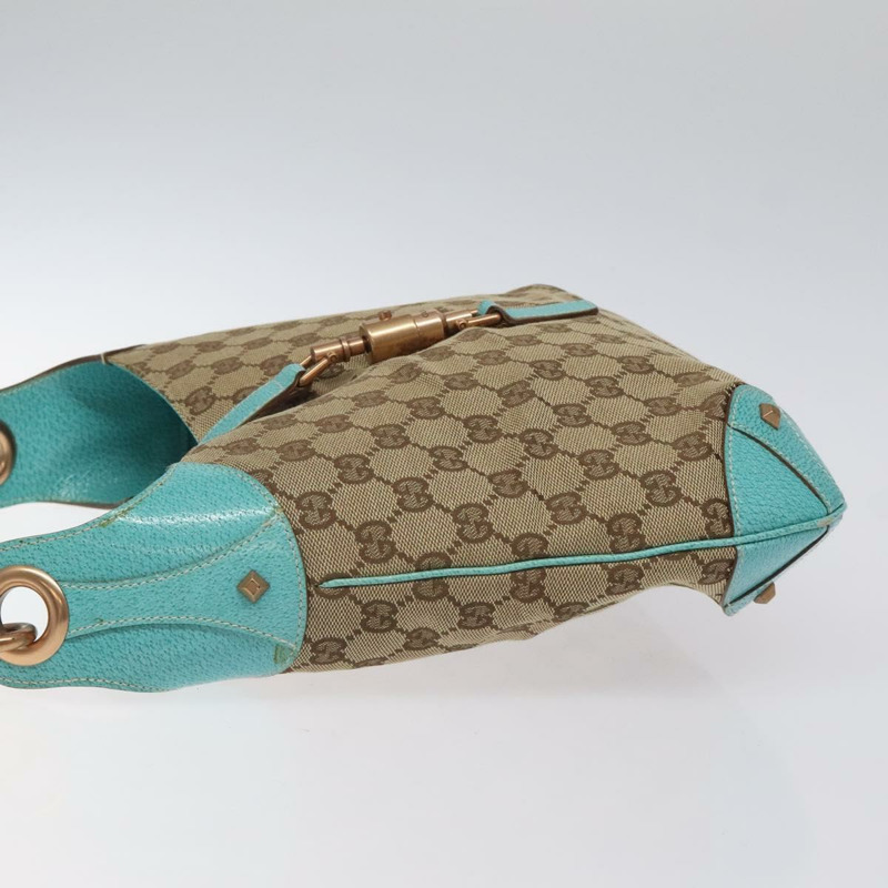 【日本直送】GUCCI Jackie GG 帆布肩背包 米色 120888 正品 126565-3