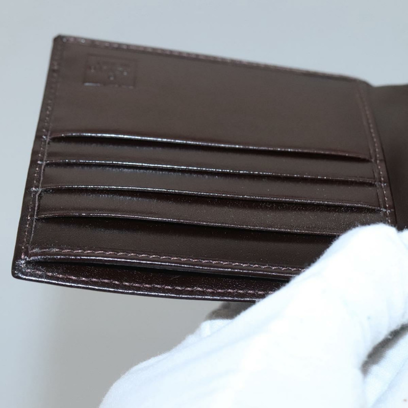 【日本直送】FENDI Zucca帆布雙折皮夾 黑色 棕色 正品 125018-17