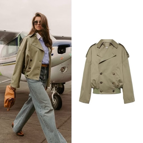 ▪️現貨全新▪️ LOEWE BALLOON JACKET MOSS GREEN FR36號