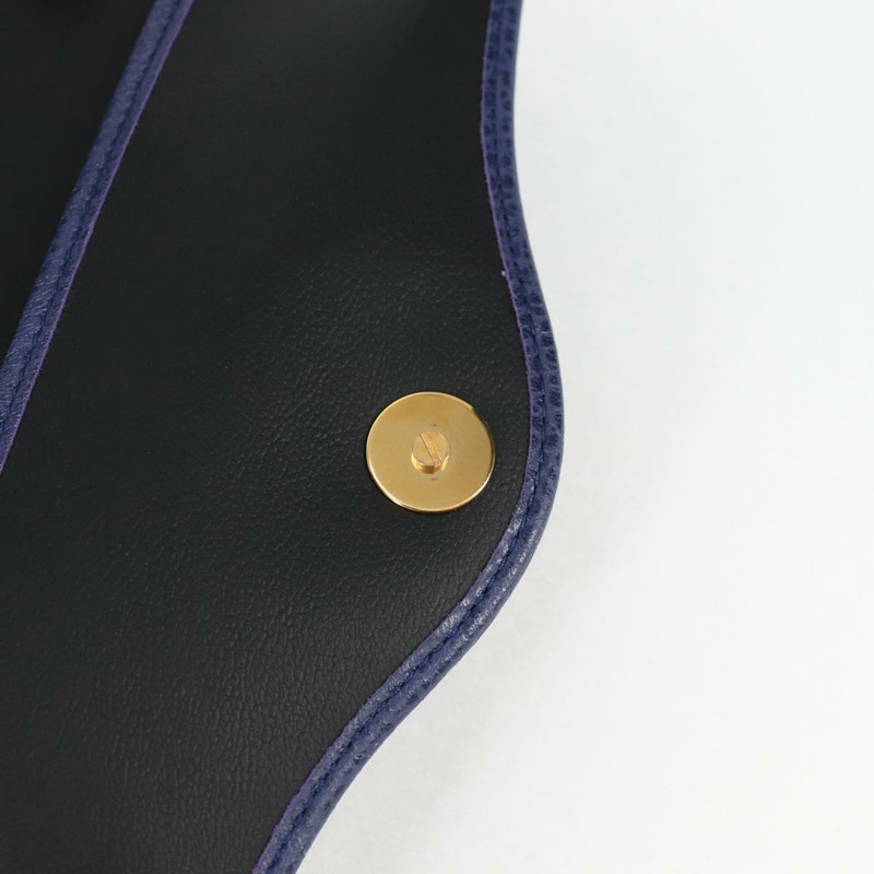 【日本直送】Christian Dior 手提包 皮革 兩用 紫色金色 正品 126994V-18