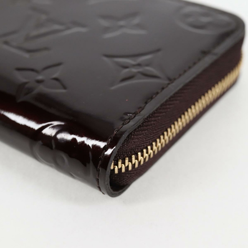 【日本直送】LOUIS VUITTON Vernis Zippy 零錢包 零錢包 紫水晶 M90143 LV 授權 126846V-13