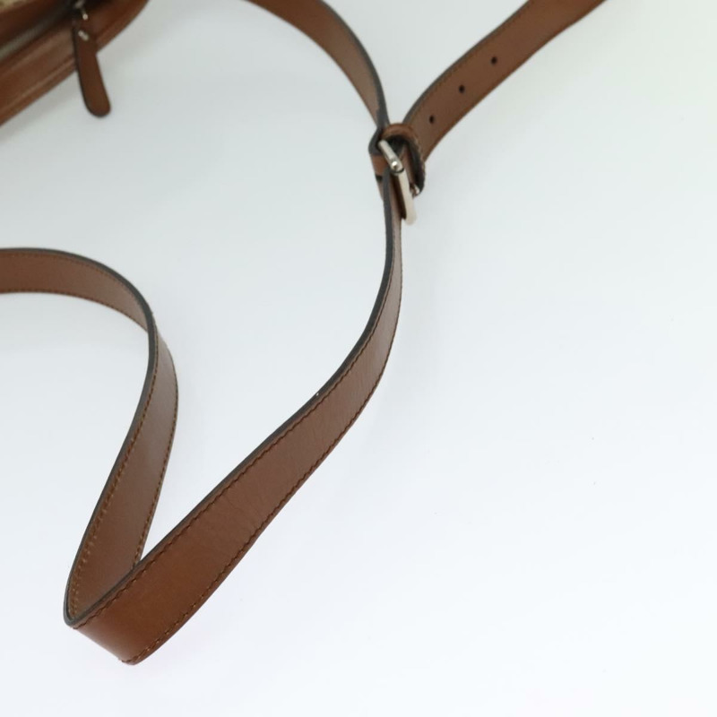 【日本直送】GUCCI GG 帆布單肩包 米色銀色 337598 正品 126845-6