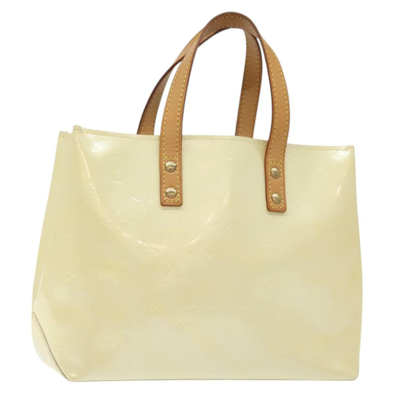 【日本直送】路易威登 Monogram Vernis Reade PM 手提包 Perle M91336 LV 授權 127438-0