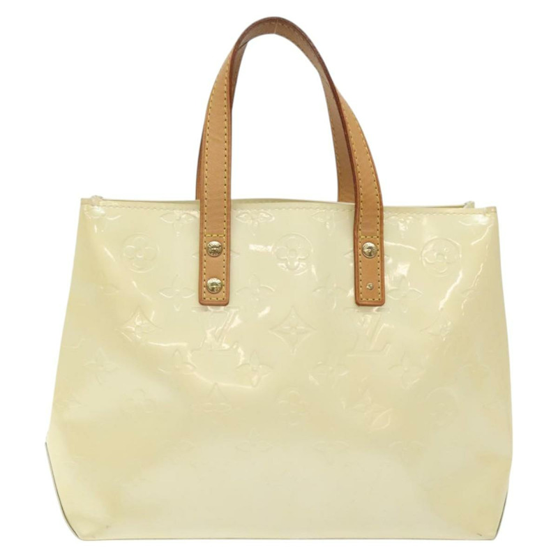 【日本直送】路易威登 Monogram Vernis Reade PM 手提包 Perle M91336 LV 授權 127438-1