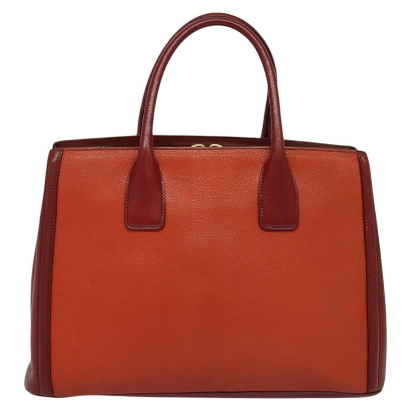 【日本直送】Miu Miu 手提包 皮革 紅色 金色 正品 125761-1