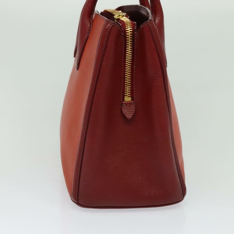 【日本直送】Miu Miu 手提包 皮革 紅色 金色 正品 125761-2
