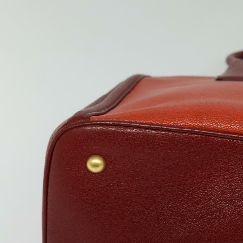 【日本直送】Miu Miu 手提包 皮革 紅色 金色 正品 125761-8