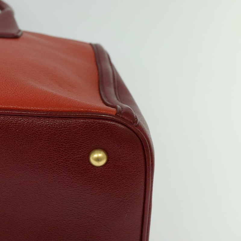 【日本直送】Miu Miu 手提包 皮革 紅色 金色 正品 125761-13